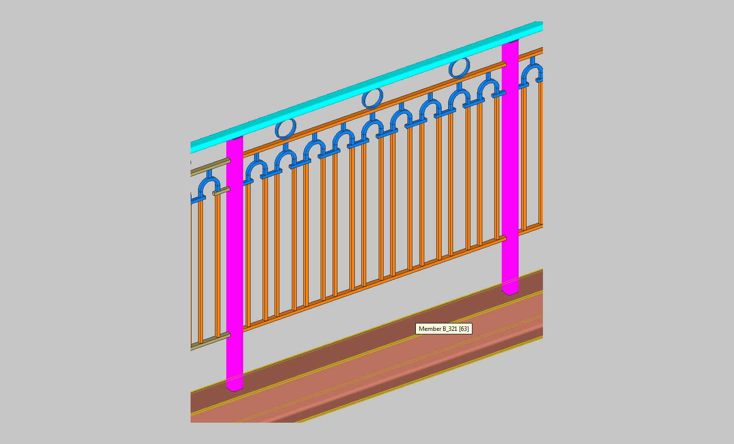 DECORATIVE HANDRAILS